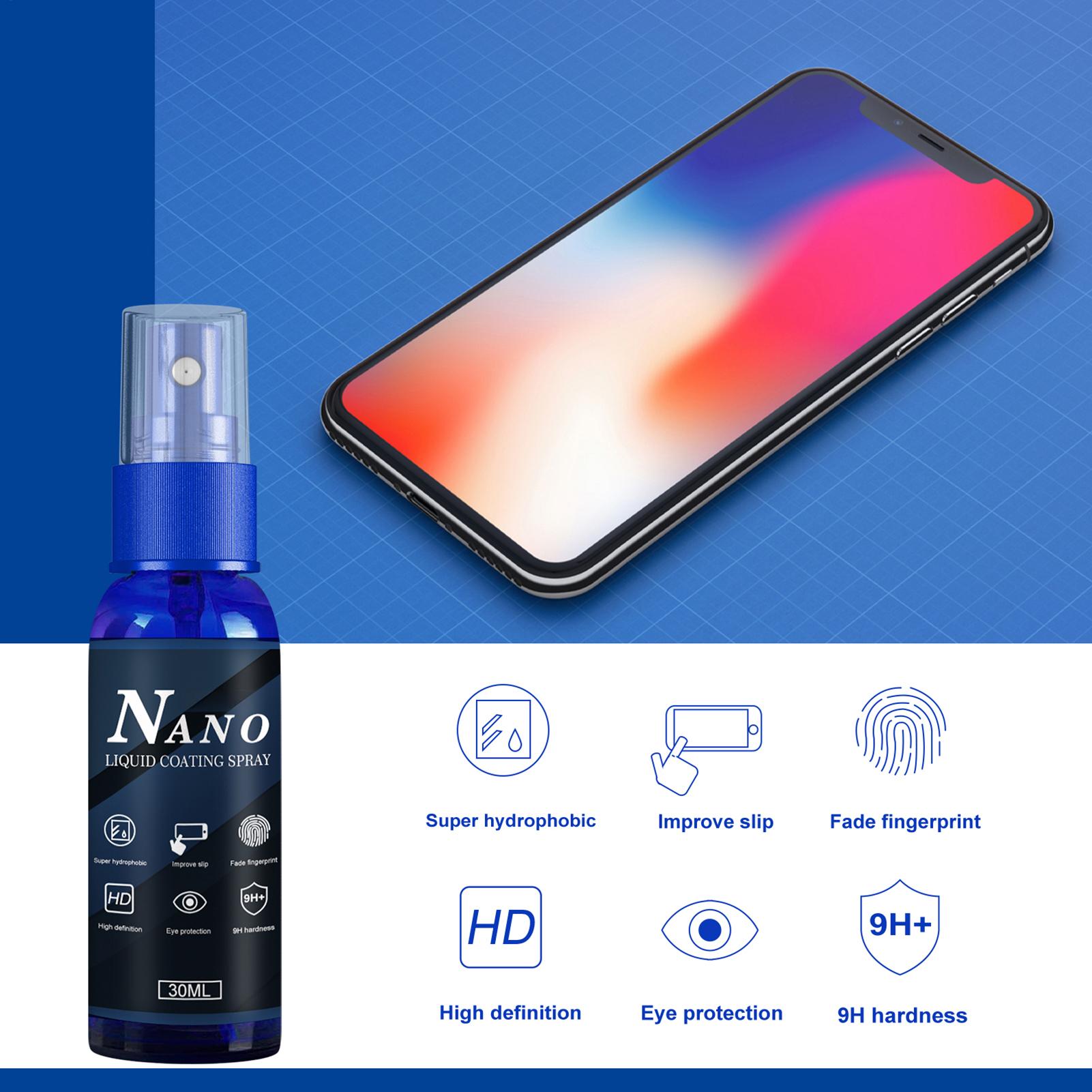 Liquid Screen Protector Spray  - Oleophobic Coating Spray recension och pris
