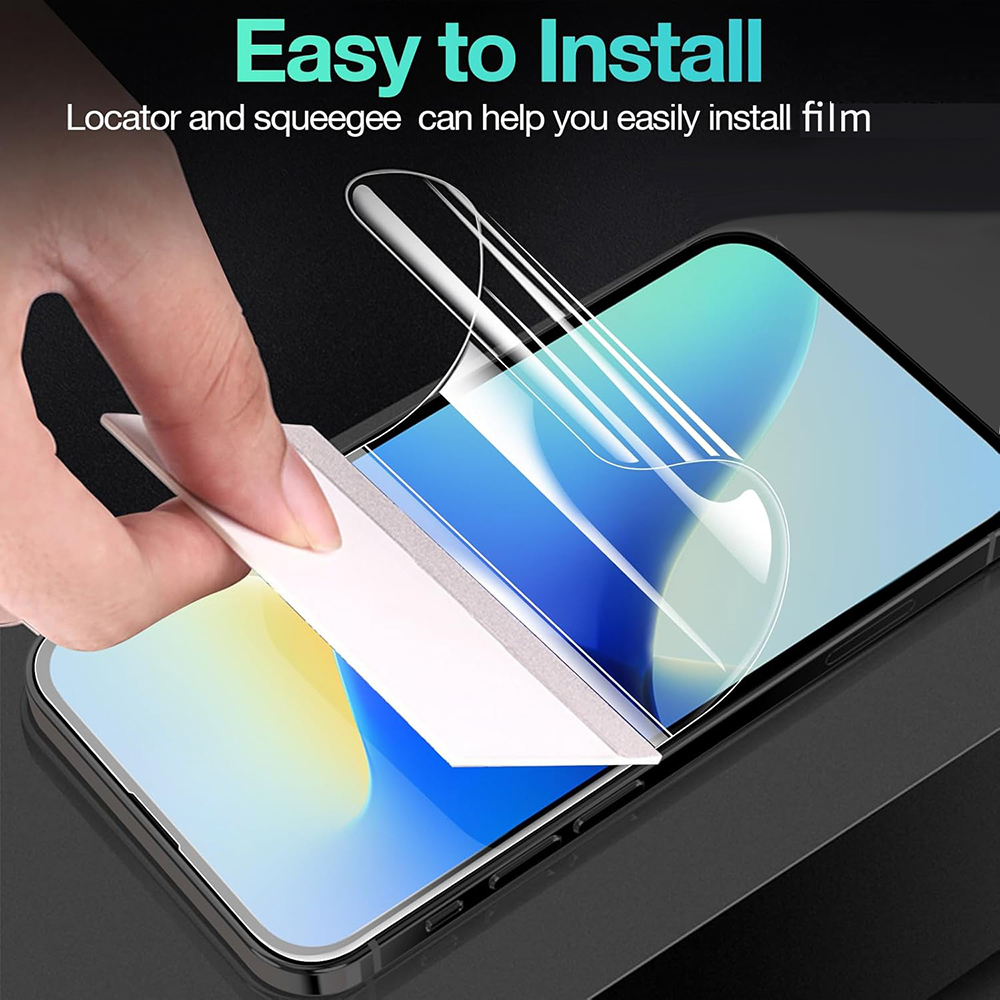 Glossy Hydrogel Screen Protect - Flexible Tpu Film recension och pris