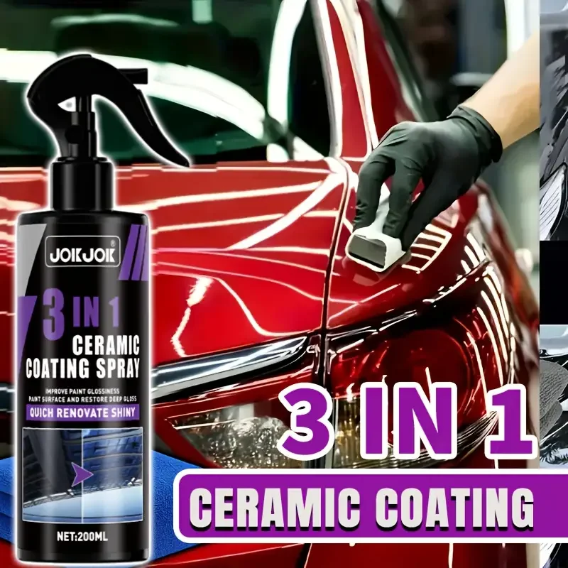 3 in 1 Car Ceramic Liquid Coat - Nano Liquid Coating recension och pris