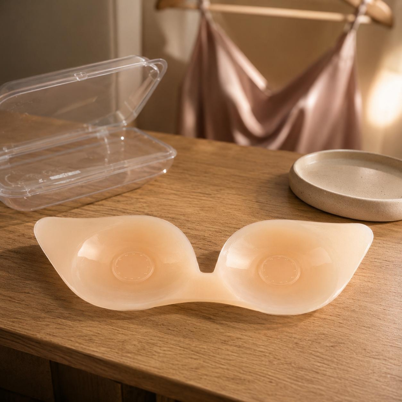 Winged Breast Pasties Silicone - Full Cover Adhesive recension och pris