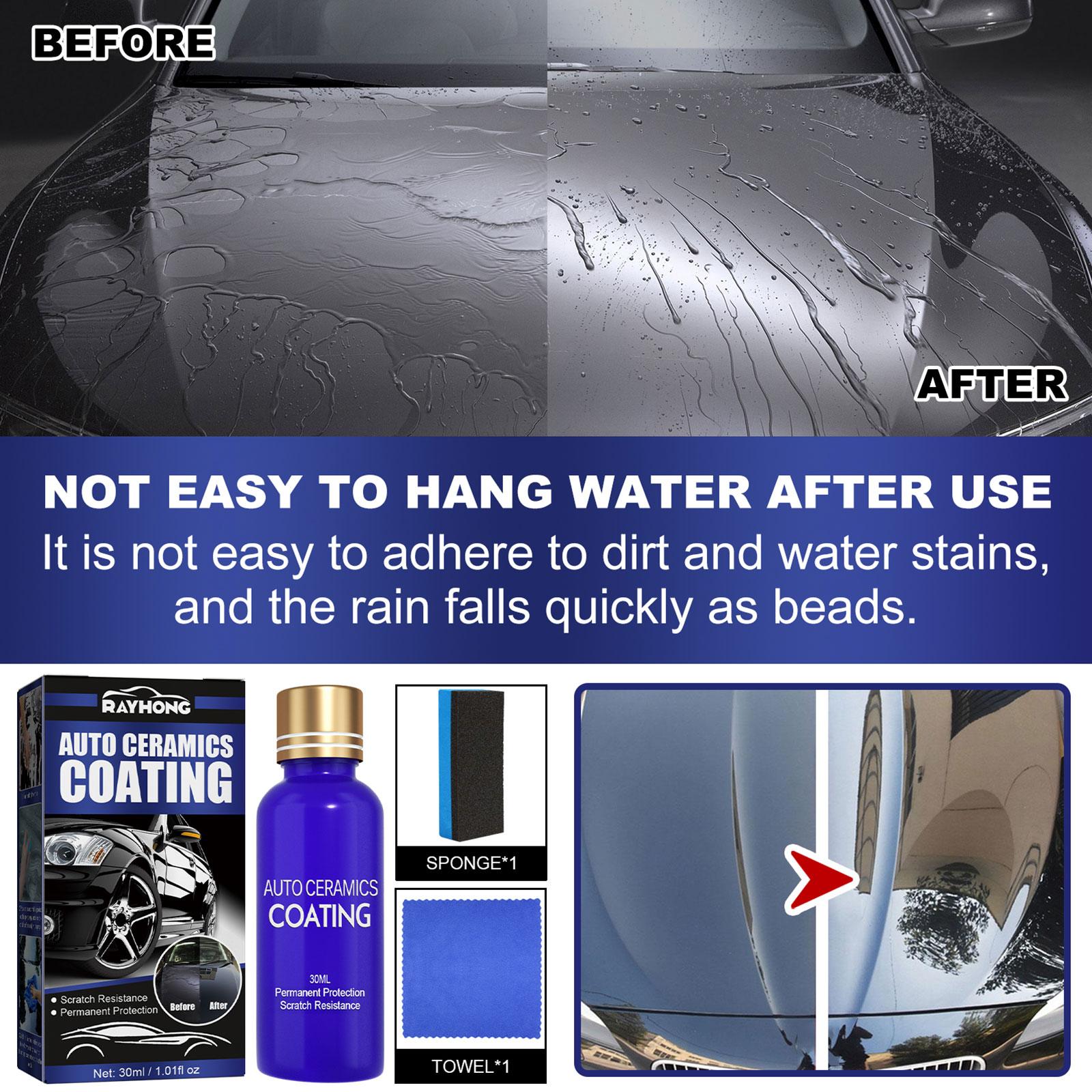 30ML 9H Car Liquid Ceramic Coa - Nano Liquid Coating recension och pris