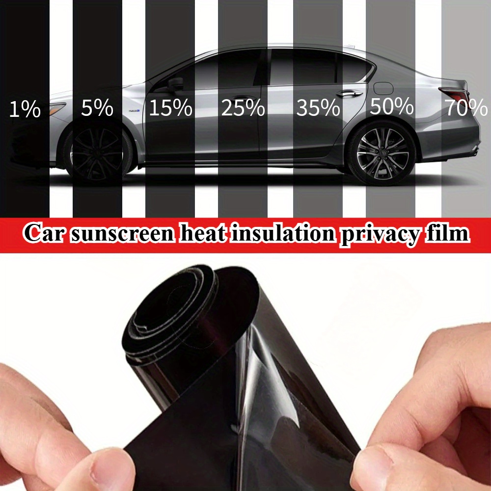Universal Auto Window Tint Fil - Privacy Screen Protector recension och pris