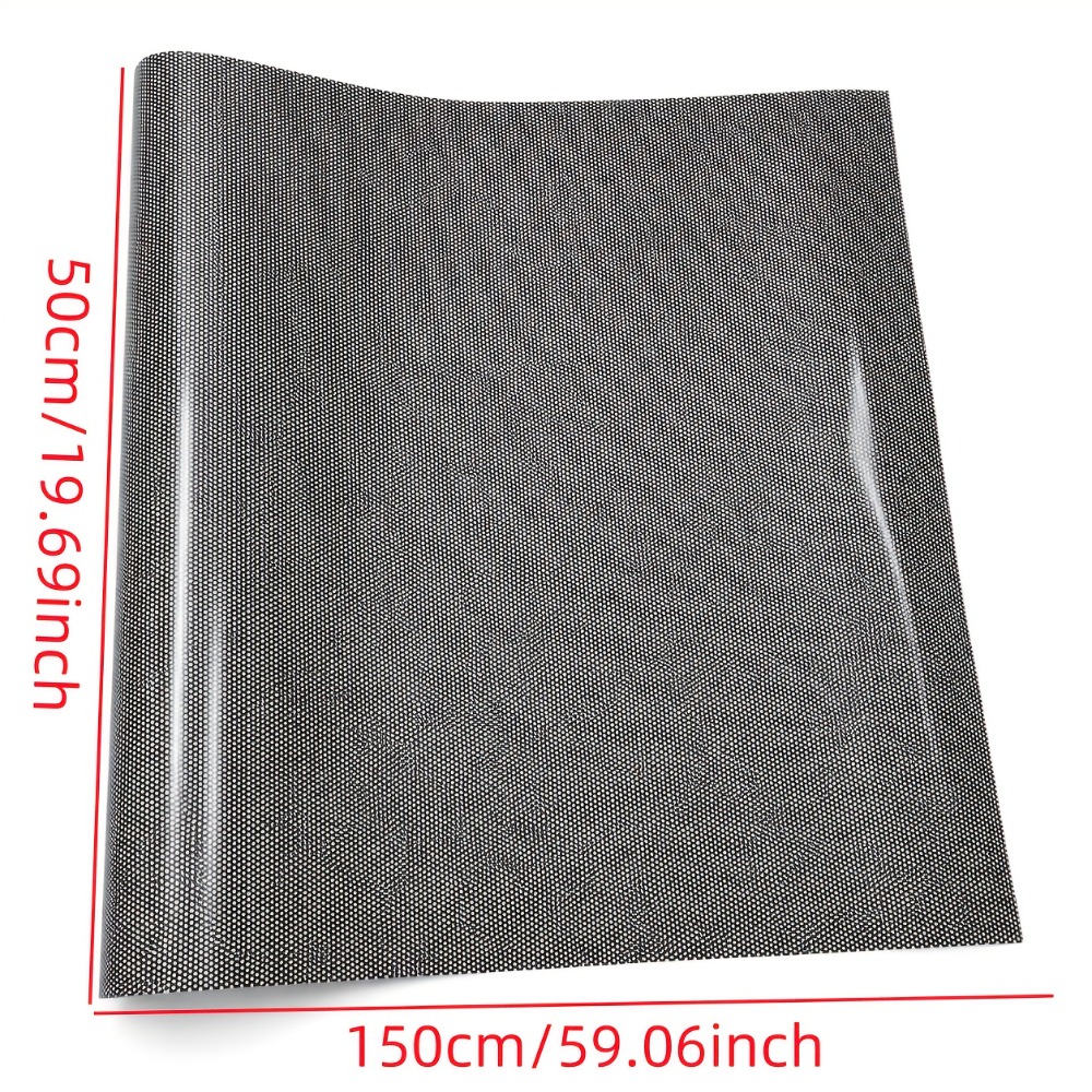 1Roll Black Perforated Vinyl P - Privacy Screen Protector recension och pris
