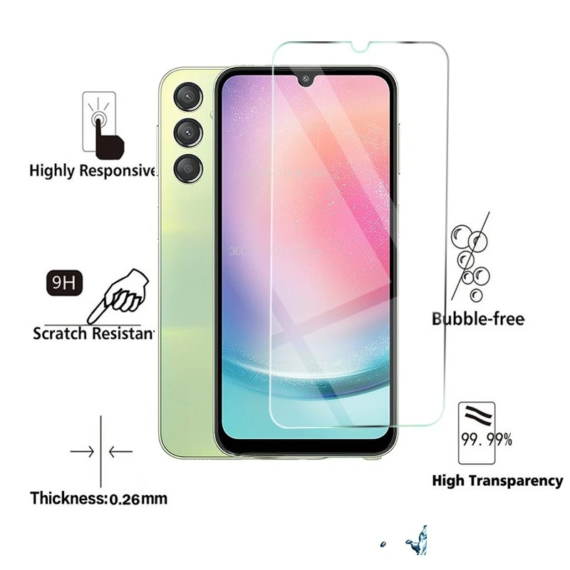 4Pcs Protective Glass for Sams - Screen Protector Cutter recension och pris