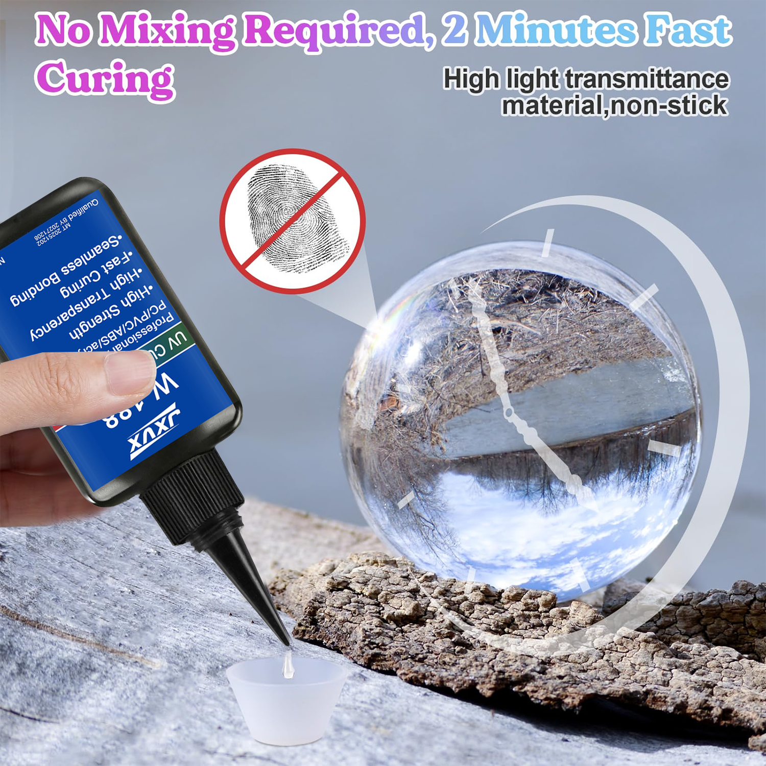 1.76oz UV Resin kits with lamp - Liquid Uv Glue Kit recension och pris