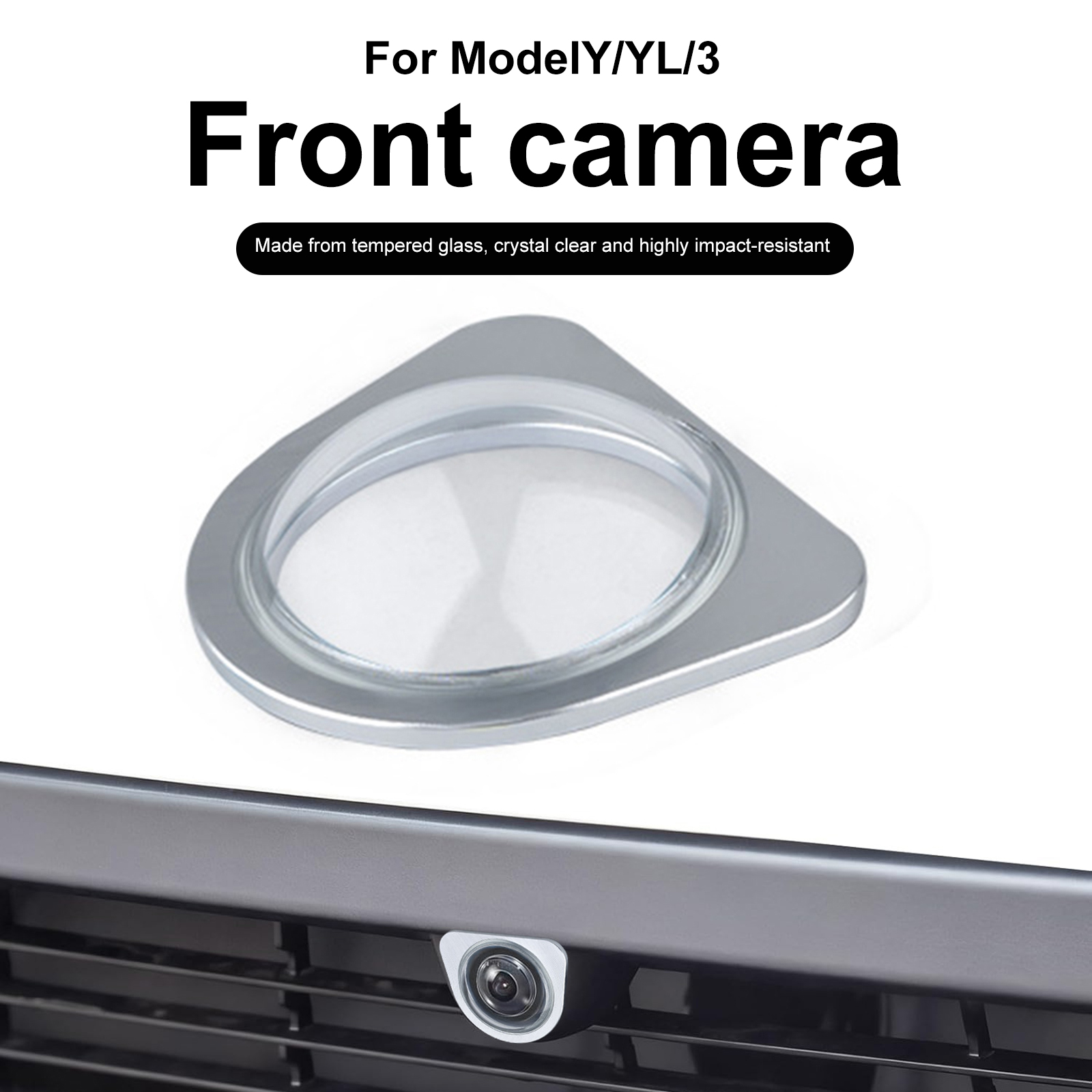 2PCS/1PC Front Bumper Camera L - Camera Lens Protector recension och pris