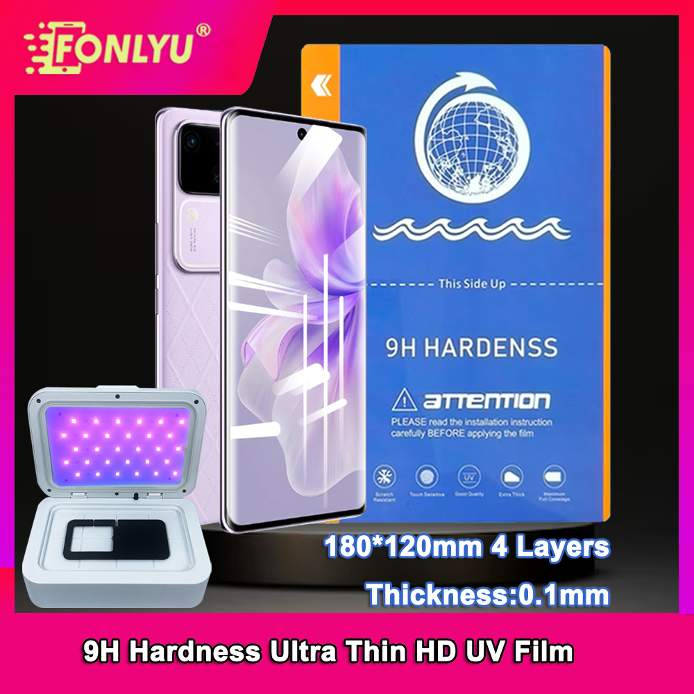 FONLYU HD UV Film Screen Prote - Screen Protector Cutter recension och pris
