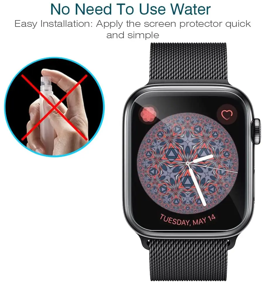 Screen Protector for Apple Wat - Hydrogel Screen Protector recension och pris