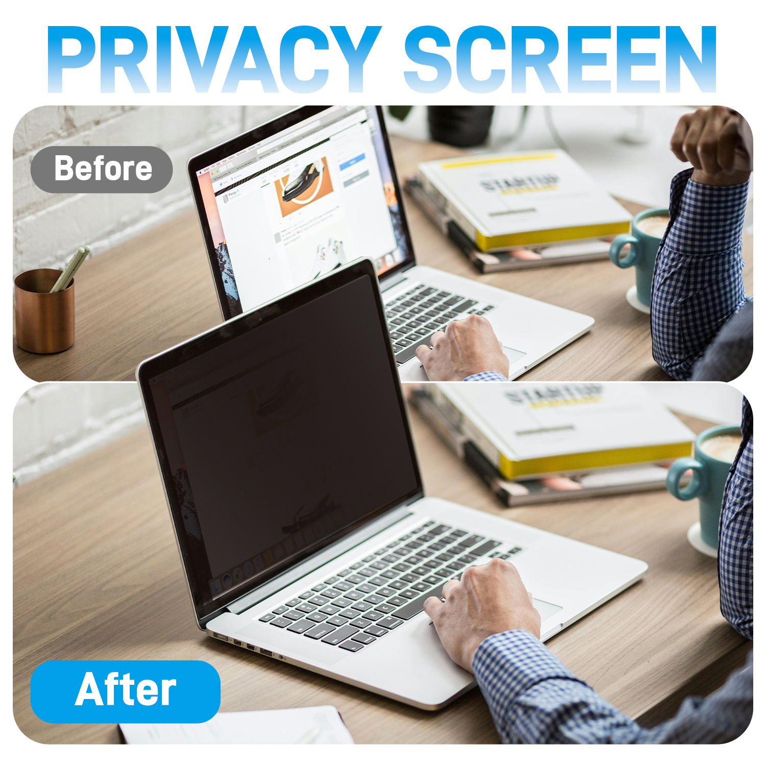 For Laptop 14 inch Privacy Ant - Matte Anti Glare Screen recension och pris