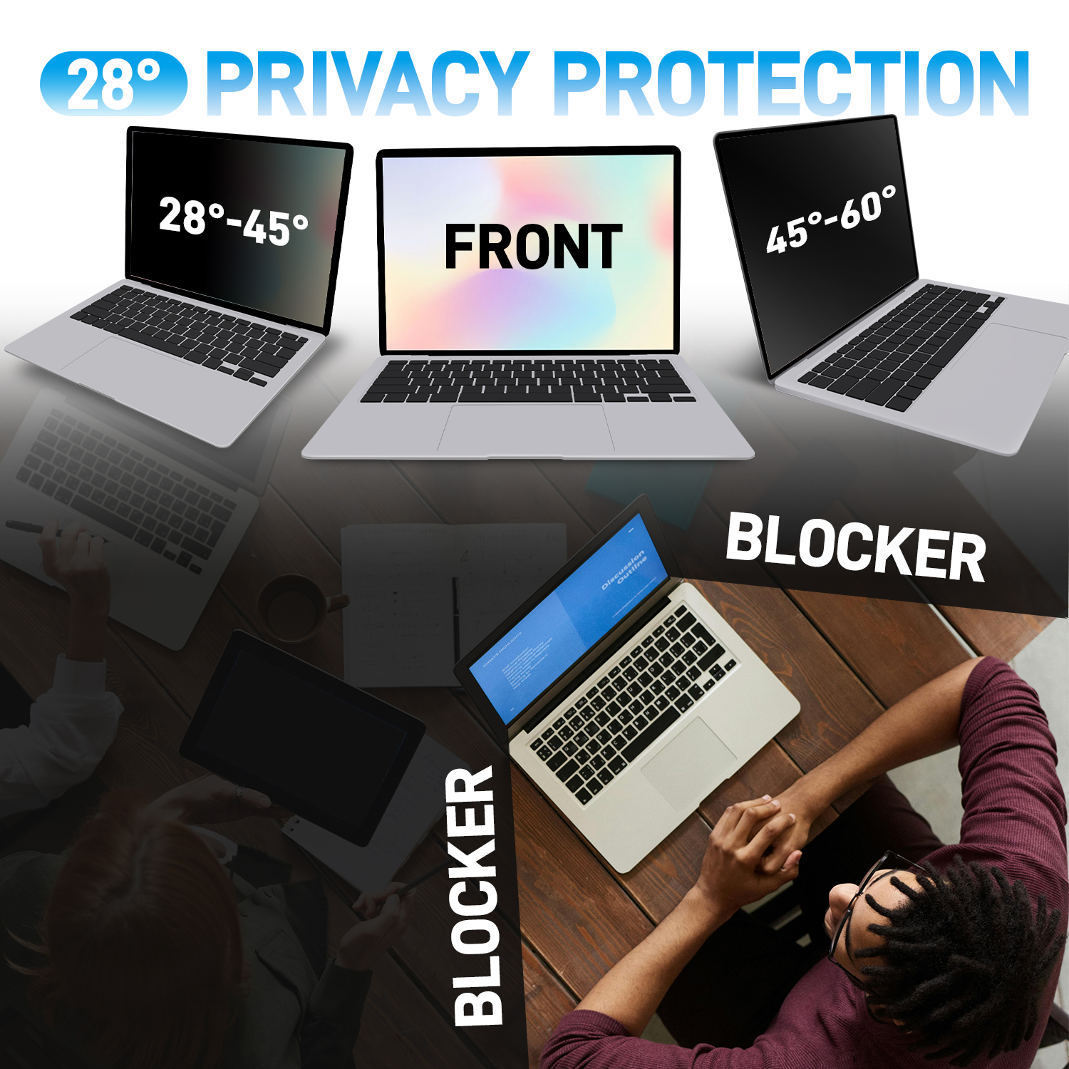 For Laptop 14 inch Privacy Ant - Matte Anti Glare Screen recension och pris
