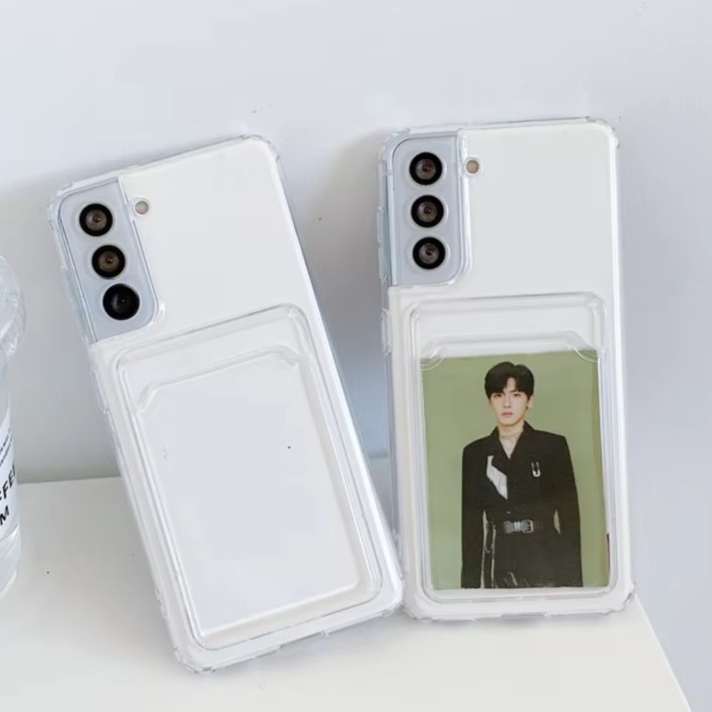 Clear Silicone Card Slot Holde - Camera Lens Protector recension och pris