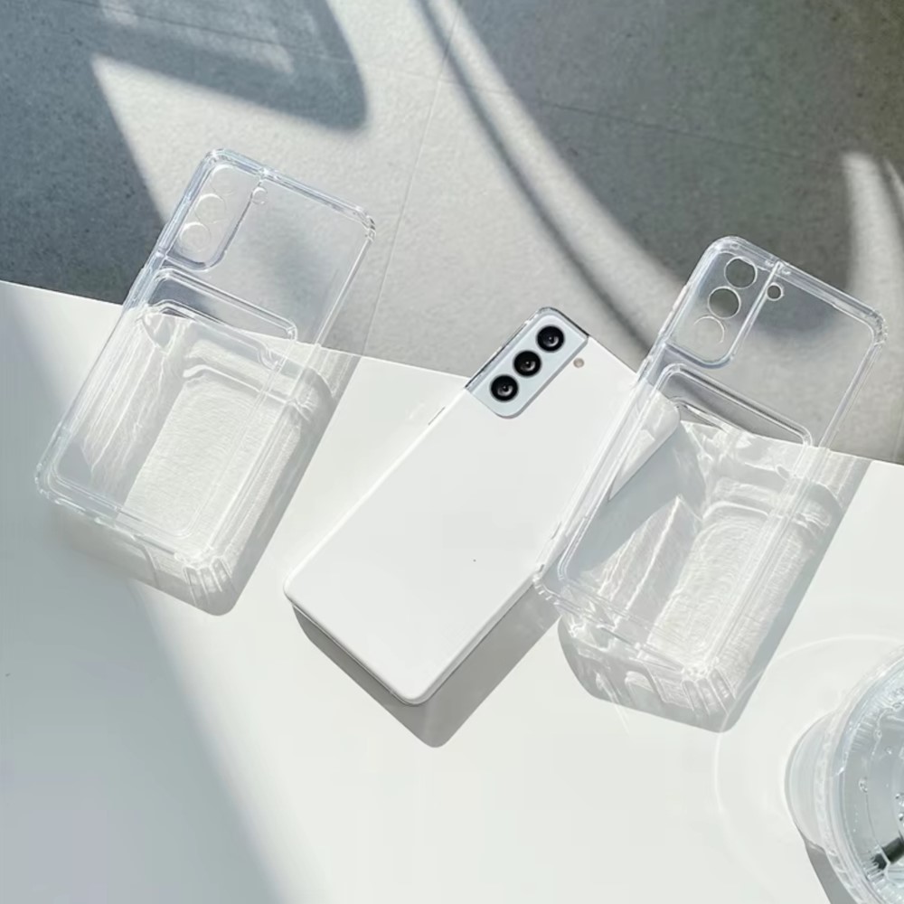 Clear Silicone Card Slot Holde - Camera Lens Protector recension och pris