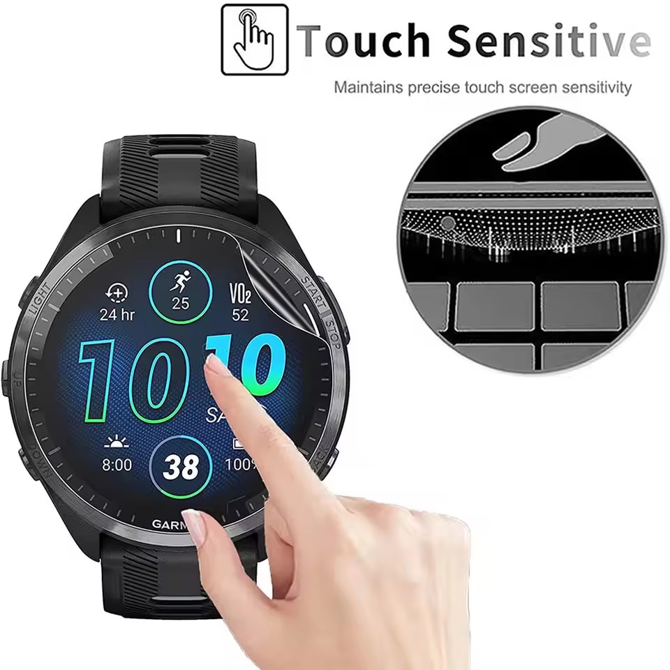 3Pcs Soft HD Hydrogel Protecti - Smartwatch Screen Film recension och pris