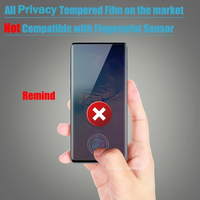 2PCS Privacy Anti Spy Peeping  - Curved Edge Screen recension och pris