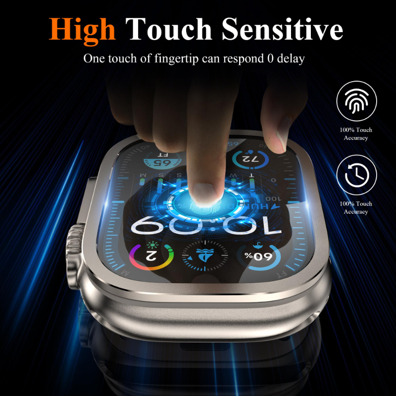 2pcs Tempered Glass for Apple  - Smartwatch Screen Film recension och pris