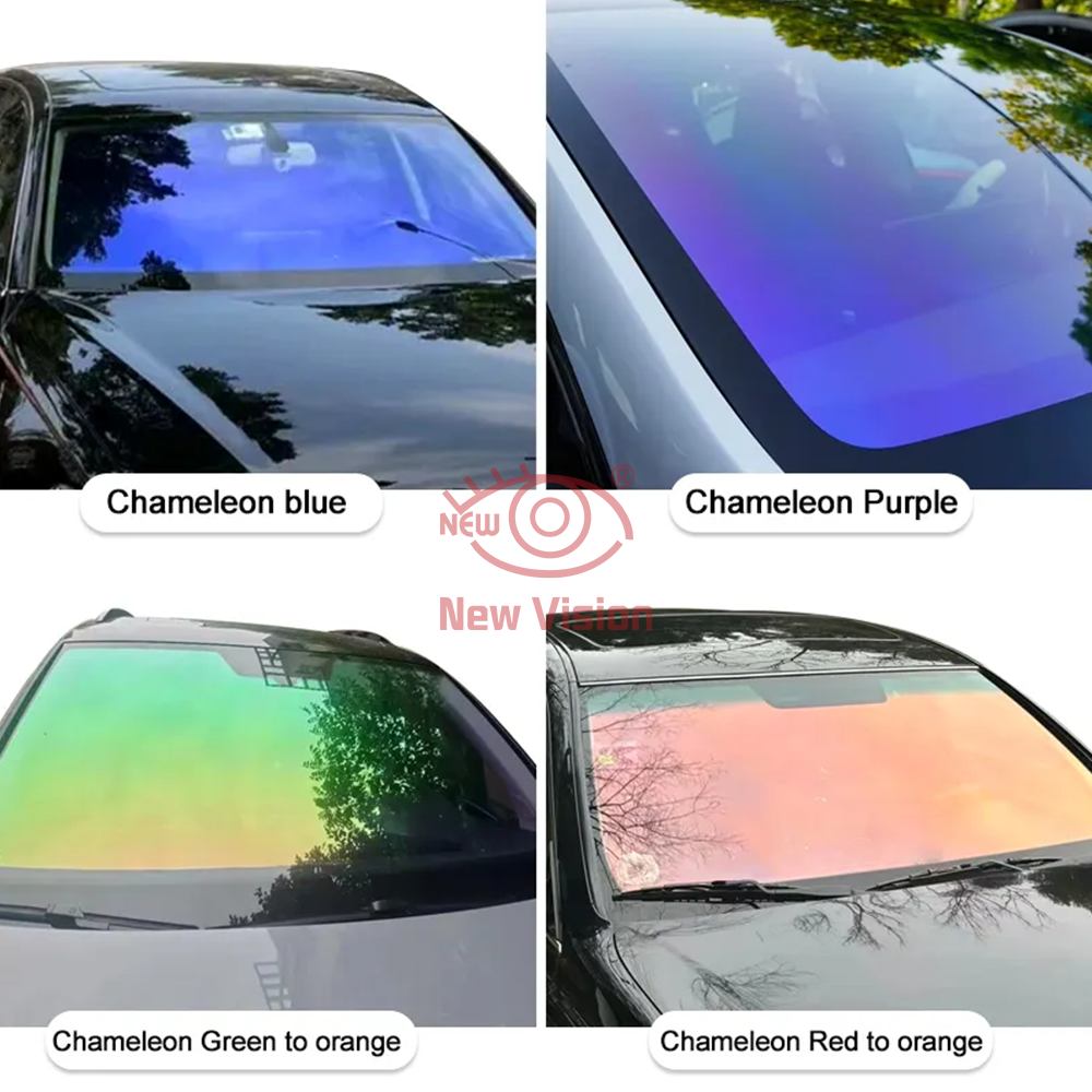 1mX3m 70%VLT Aurora Red Green  - Glass Protector Auto recension och pris