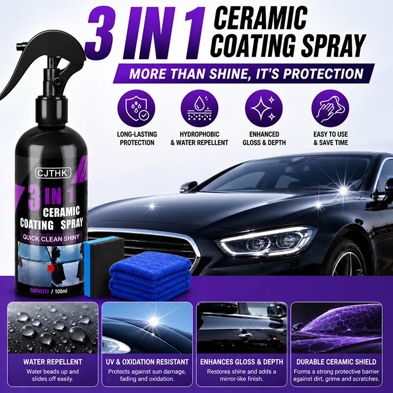 3 In 1 Car Ceramic Nano Coatin - Nano Liquid Coating recension och pris