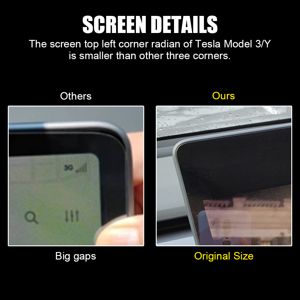 For Tesla Model 3/Y 2021 Matte - Matte Anti Glare Screen recension och pris