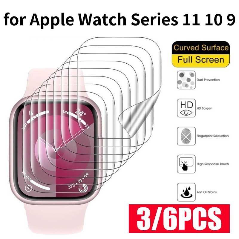 6pcs Screen Protector Film for - Smartwatch Screen Film recension och pris