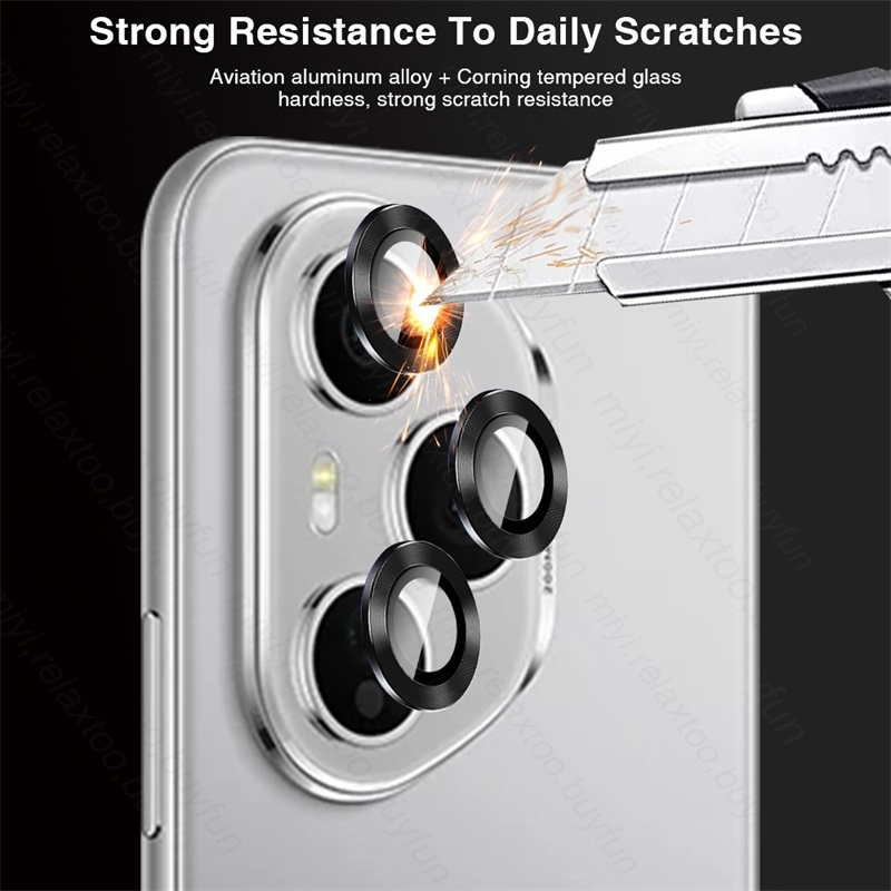 Honor400Pro Metal Ring Camera  - Tempered Glass Screen 9H recension och pris